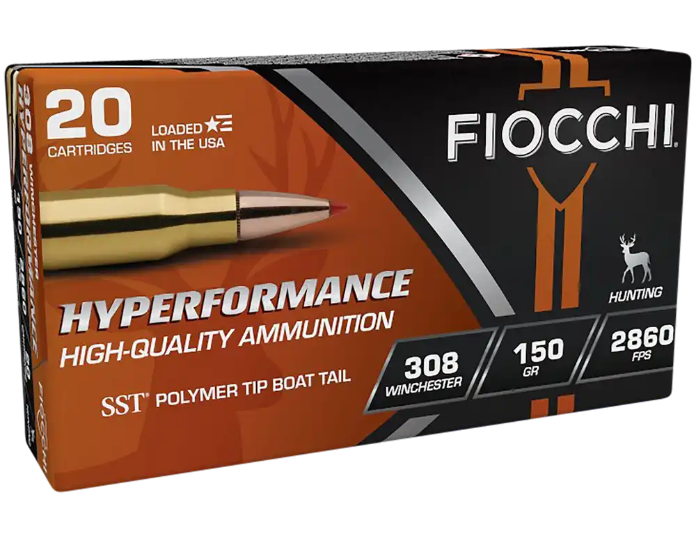 Fiocchi Hyperformance .308 Win 150gr SST Ammo - 20 Rounds per Box