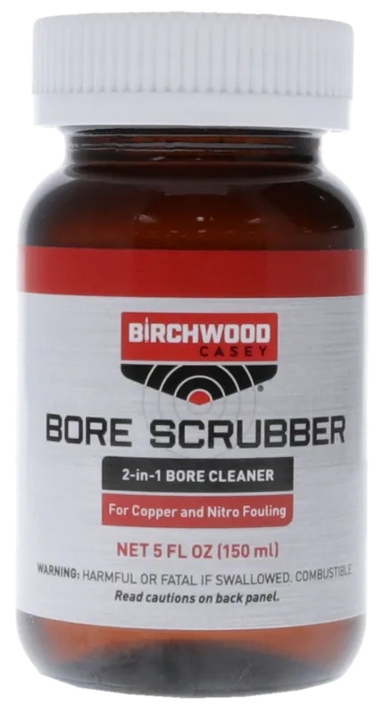 Birchwood Casey Bore Scrubber 2-in-1 Cleaner, 5 oz Bottle
