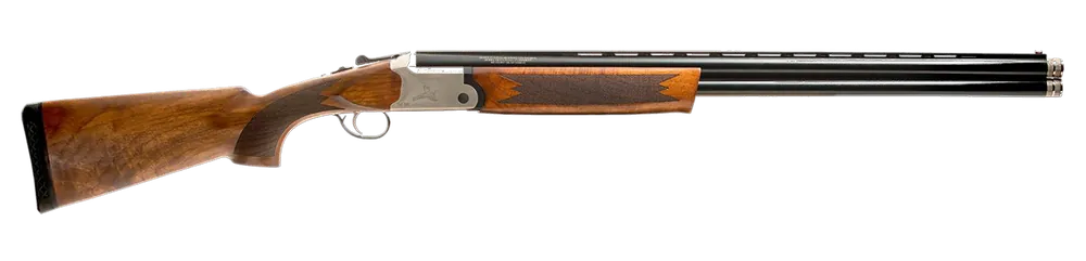 Gforce Arms GF52028 Filthy Pheasant 20 Gauge Over/Under Shotgun with Engraved Nickel-Plated Receiver and Turkish Walnut Stock