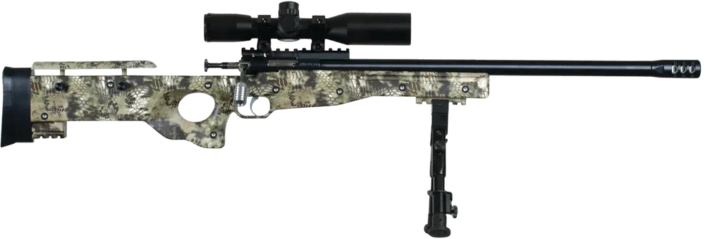 Crickett KSA2151 CPR 22 LR Rifle with Kryptek Camo Stock & Adjustable Cheekpiece