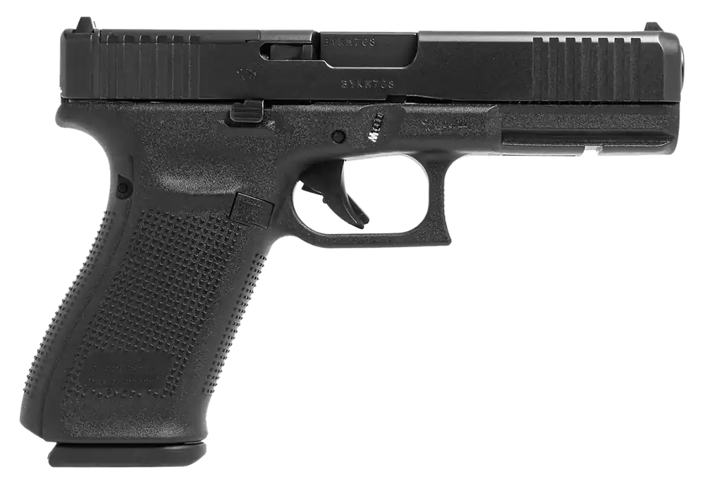 Glock G20 Gen5 MOS 10mm Auto 15+1 Black Pistol with Picatinny Rail and Ambidextrous Features