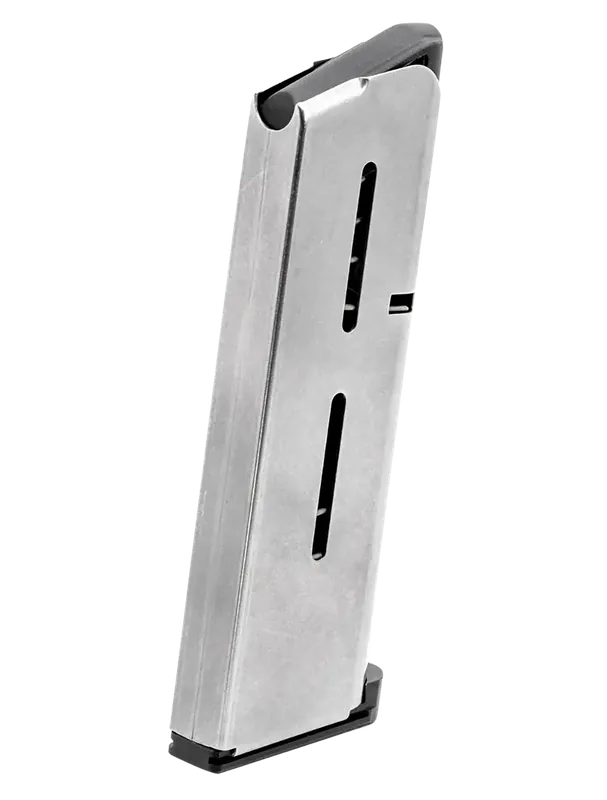 Wilson Combat 47OXCHV 1911 6-Round Stainless Steel Magazine for .45 ACP+P with Low-Profile Floor Plate