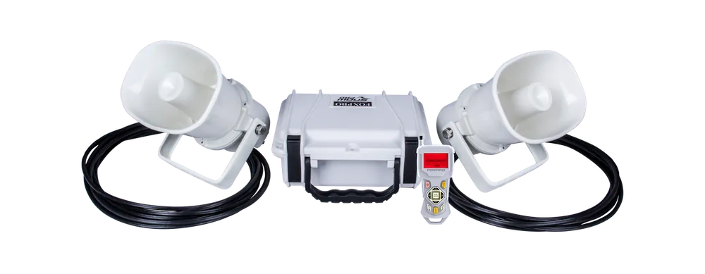 Foxpro SNOWPRO Digital Call for Attracting Crows and Geese - White ABS Polymer
