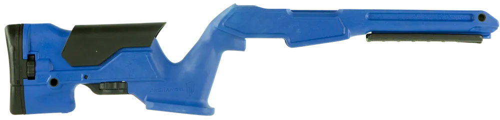 Archangel AAP1022BB Precision Stock for Ruger 10/22 - Bullseye Blue, Adjustable Cheek Riser, Ambidextrous