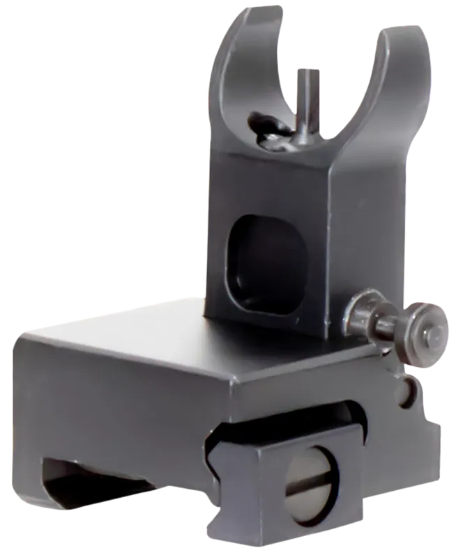 Aim Sports MT200 AR-15 Low Profile Front Flip-Up Sight - Black Anodized