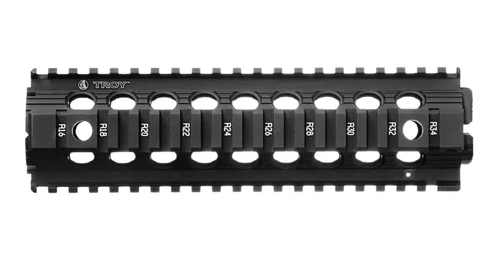 Troy Industries AR-15 Black Aluminum Accessory Rail SRAIMRFD9BT00