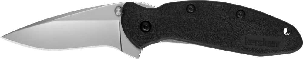 Kershaw 1620 Scallion Folding Knife with 2.40" 420HC Blade and Black Nylon Handle
