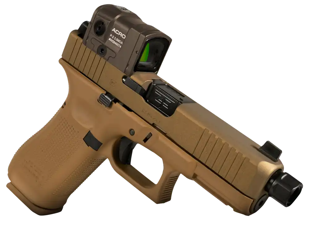 Glock G47 Gen5 MOS 45 ACP Compact Pistol with Picatinny Rail and Ambidextrous Features