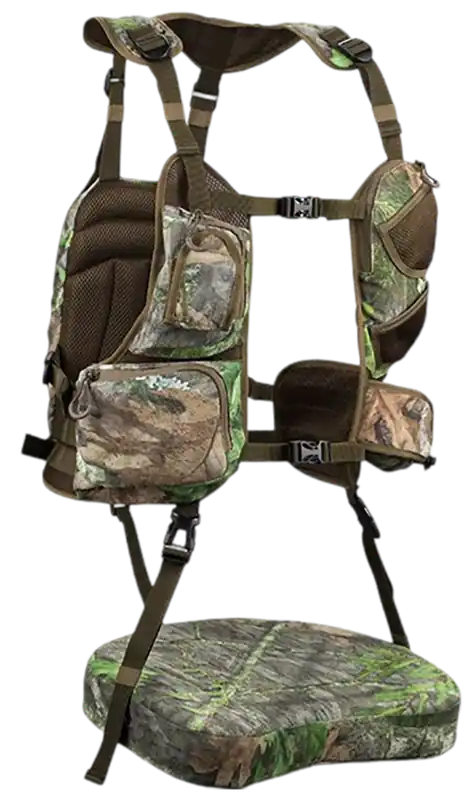 Knight & Hale KHT0066 Run N Gun Turkey Vest in Mossy Oak Obsession Pattern