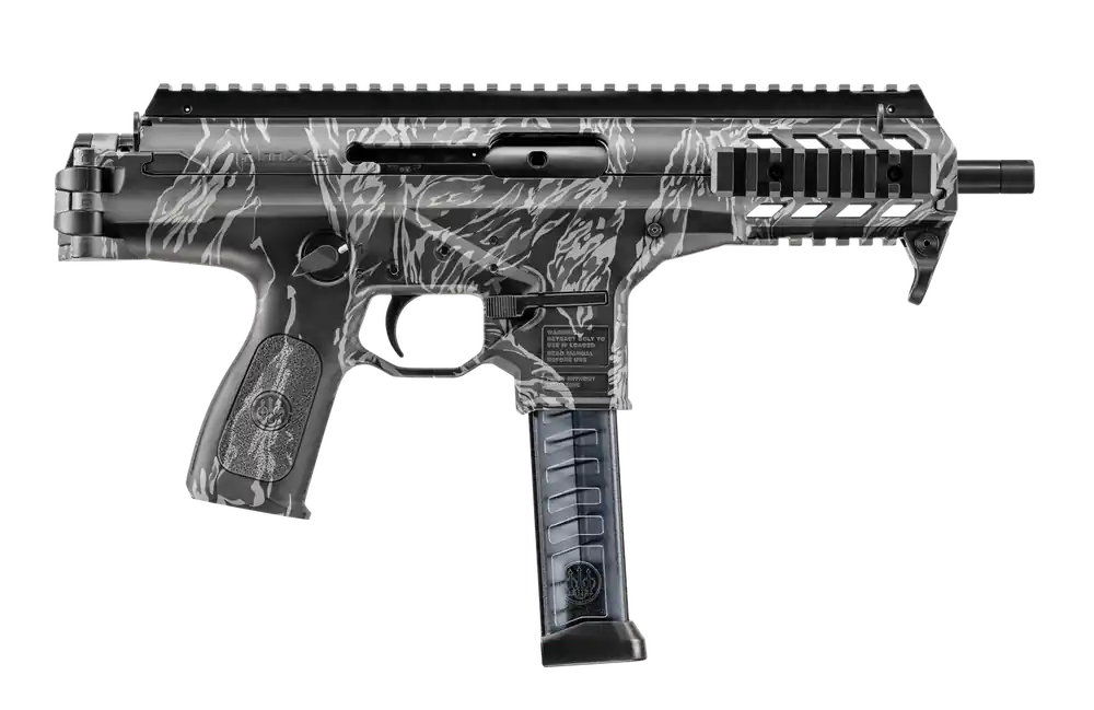Beretta USA JPMXSTG30 PMXs 9mm Luger 30+1 Limited Edition Tiger Stripe with Threaded Barrel and Ambidextrous Controls