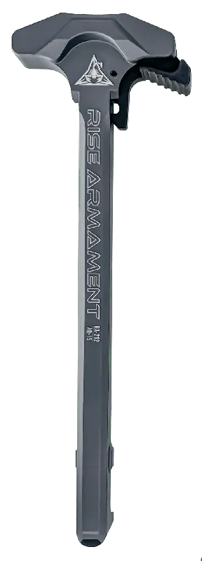Extended Charging Handle for AR-15 - Rise Armament RA212GRY Gray Aluminum