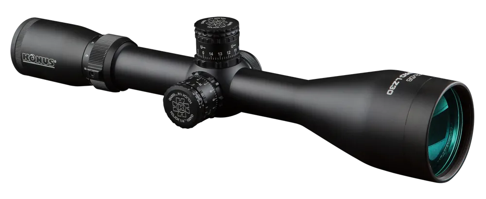 Konus 7181 KonusPro LZ-30 3-12x56mm Dual Illuminated Scope with 30/30 Crosshair Reticle