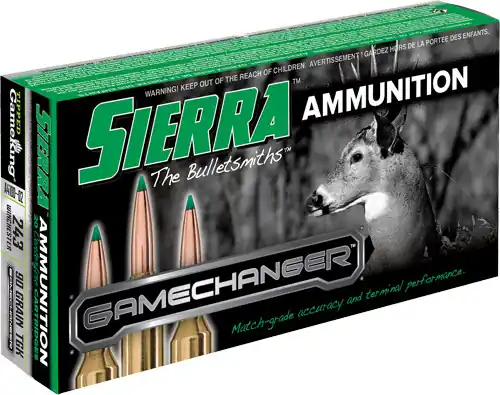 Sierra GameChanger .243 Win 90gr Tipped GameKing 20rd 10bx/cs