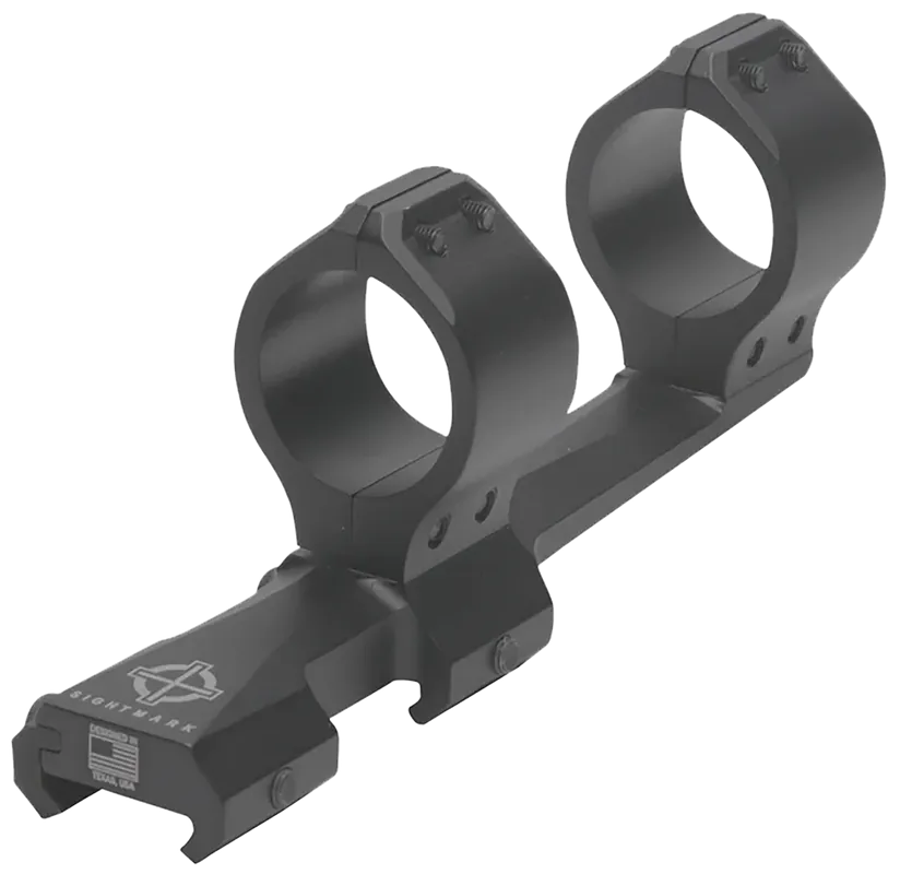 Sightmark Tactical 30mm Cantilever Scope Mount Combo - Matte Black