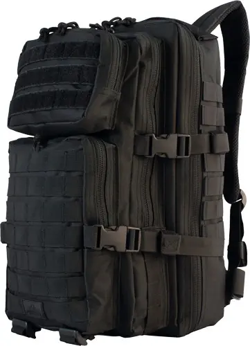 Laser-Cut MOLLE Webbing Black/Red Rock Assault Pack