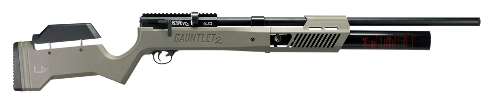 RWS/Umarex Gauntlet .22 Air Rifle with Matte Black FDE Stock