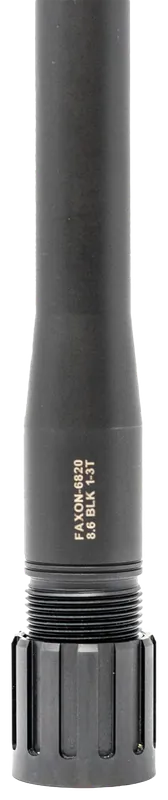 Faxon Firearms 8.6 Blackout 16" Light Palma Barrel - QPQ Black Nitride 416R Stainless Steel