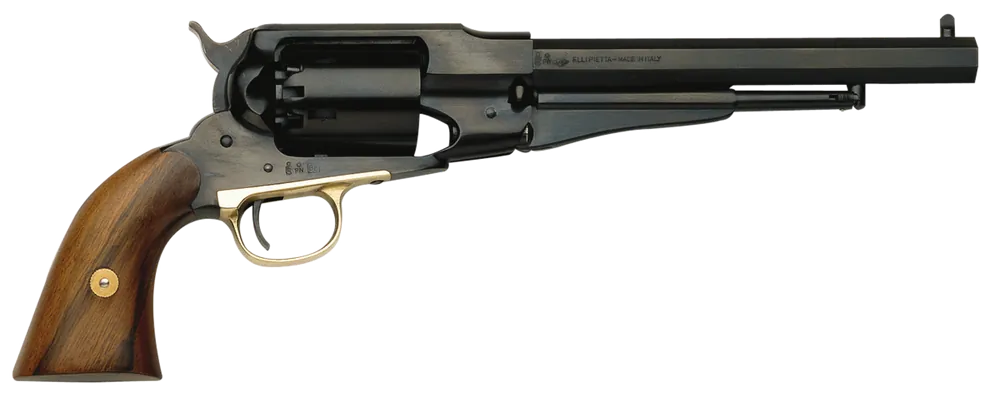 Traditions 1858 Army .44 Cal 6-Shot Revolver with Blued Finish and Walnut Grip