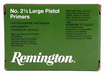 5000 Pack Remington Large Pistol Primers Case