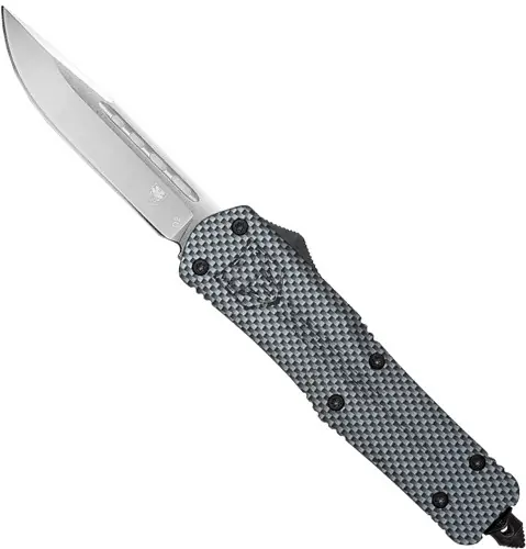 CobraTec Medium FS3 OTF Carbon Fiber 3" D2 Drop Point Knife