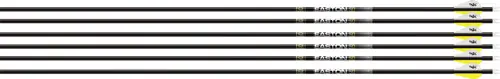 Easton Arrow HIT Insert 6PK with 2" Blazer Vanes - 300 Spine