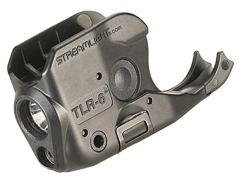 Streamlight 69276 TLR-6 Gun Light with 100 Lumens LED and Red Laser for Kimber Micro - Black