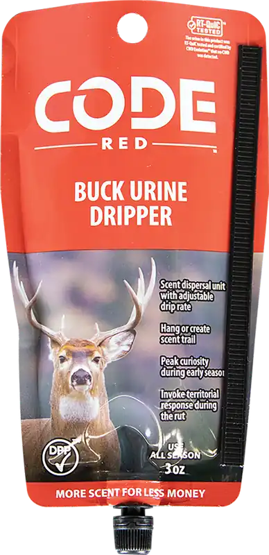 Code Blue OA1423 Buck Urine Deer Dripper 3 oz