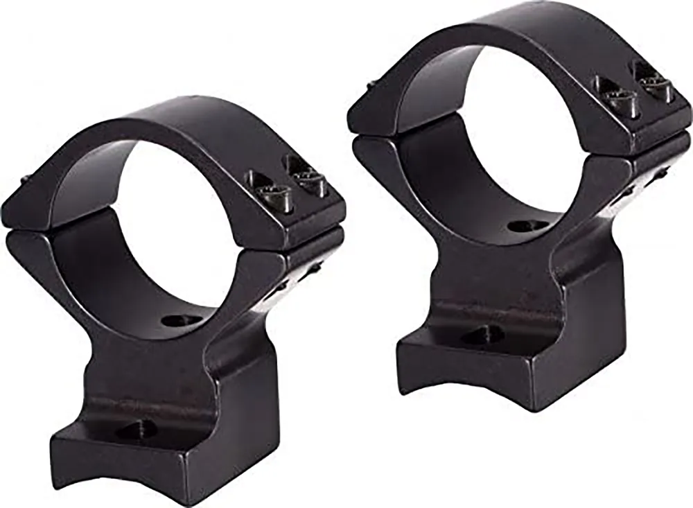 Talley B750719 30mm Scope Mount/Ring Combo for Browning A-Bolt 3 - High Rings, Black Aluminum, 0 MOA