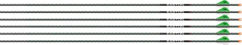 Easton FMJ 5mm Max 340 Arrow with 2" Blazer Hit Insert 6pk