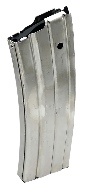 ProMag RUGA3N Ruger Mini-14 30-Round .223 Rem Silver Nickel-Plated Magazine