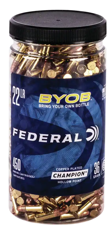 Federal Champion 22LR 36gr CPHP 450 Rounds/Box