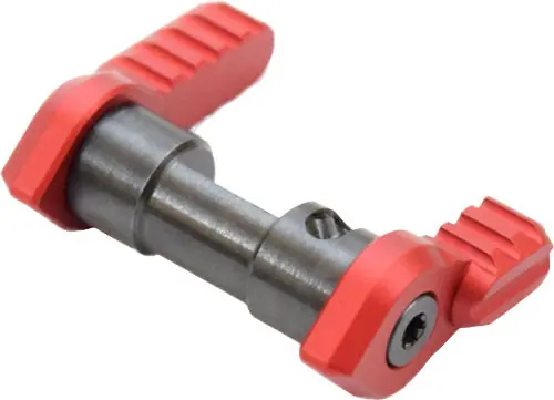 Ambi Safety Selector ST45 45 Degree Short - Red by Armaspec