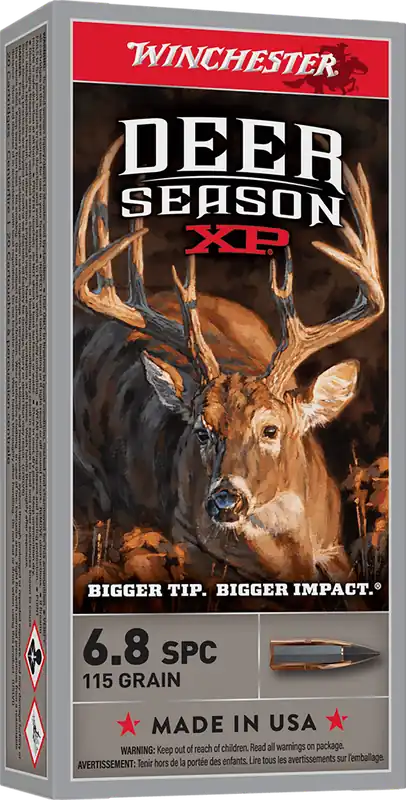 Winchester Deer Season XP 6.8mm Remington SPC 115gr Ammo - 20 Rounds