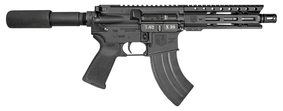 Diamondback DB15 7.62x39mm Pistol with 28+1 Capacity and M-LOK Handguard