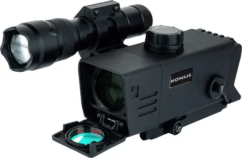 KONUSPRO-NV3 Night Vision 3-9x32 Scope with Weaver/Picatinny Mount