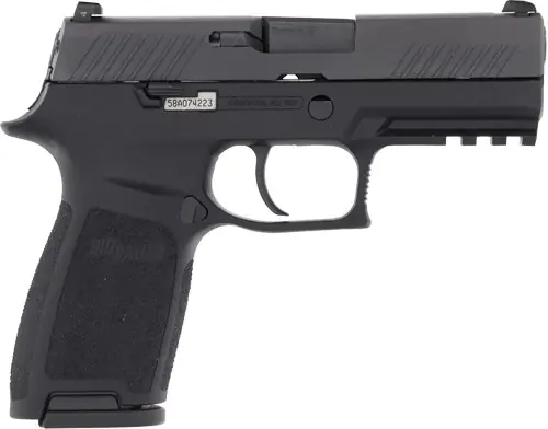New Badged Sig P320 Carry 9mm 3.9" (3)17RD Warren PDUSED