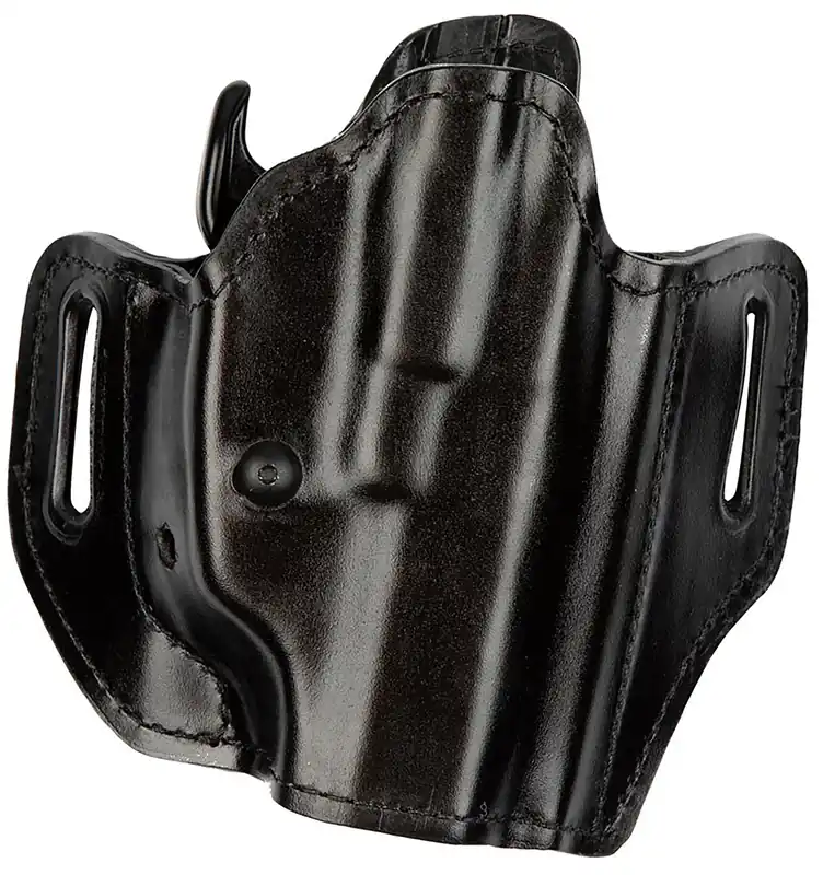 Bianchi 57501 Allusion Assent Pro-Fit OWB Holster for Sig P229 & Walther PPX - Right Hand, Black Leather, Size 05