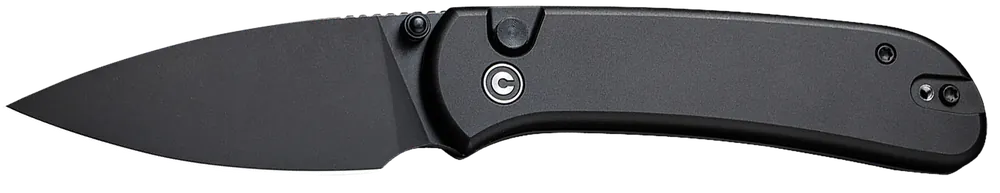 Civivi Qubit Folding Knife with Black Stonewashed Blade and Aluminum Handle