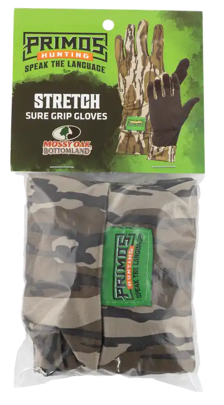 Primos PS6678 Stretch Fit Neoprene in Mossy Oak BottomLand - One Size Fits All