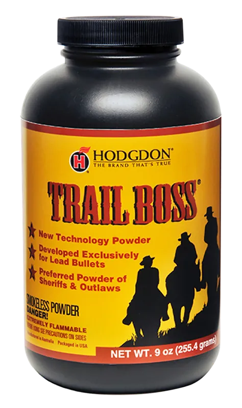 Hodgdon Trail Boss 9 oz Smokeless Pistol Powder 9TB1