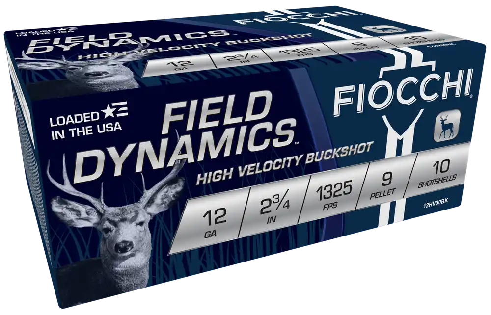 Fiocchi Field Dynamics 12 Gauge 00 Buckshot 10/Box