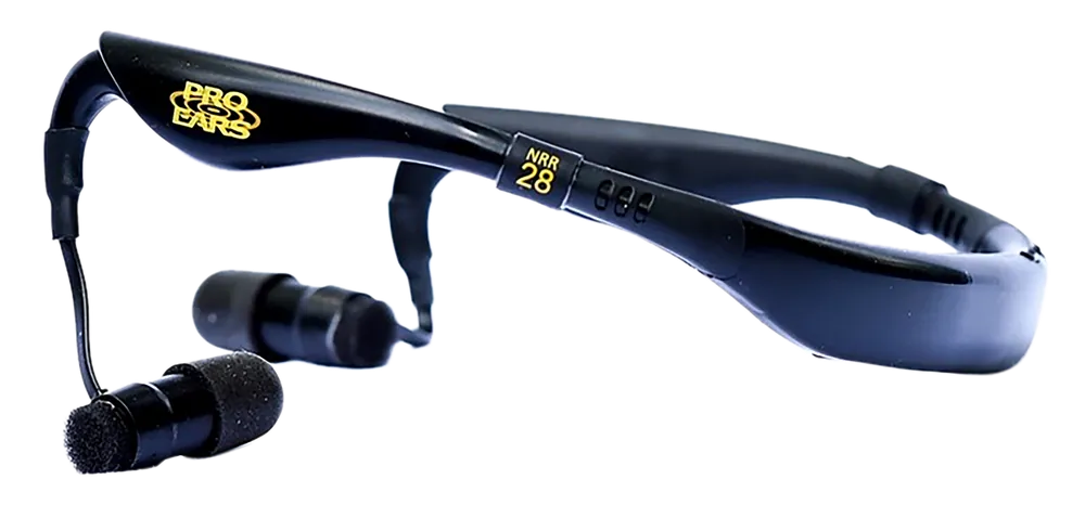 Pro Ears Stealth 28 dB Behind-The-Head Hearing Protection - Black (1 Pair)