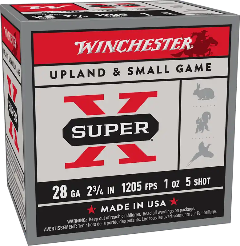 Winchester Super X 28 Gauge Heavy Game Load 5 Shot 25/Box