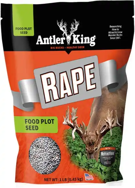 Annual 1/4 Acre Antler King Rape Seed 1 lb Bag