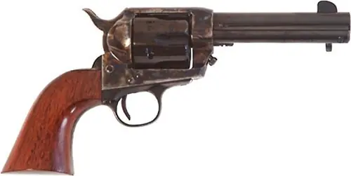 Cimarron Frontier 44/40 Win 4.75" Blued Walnut Revolver