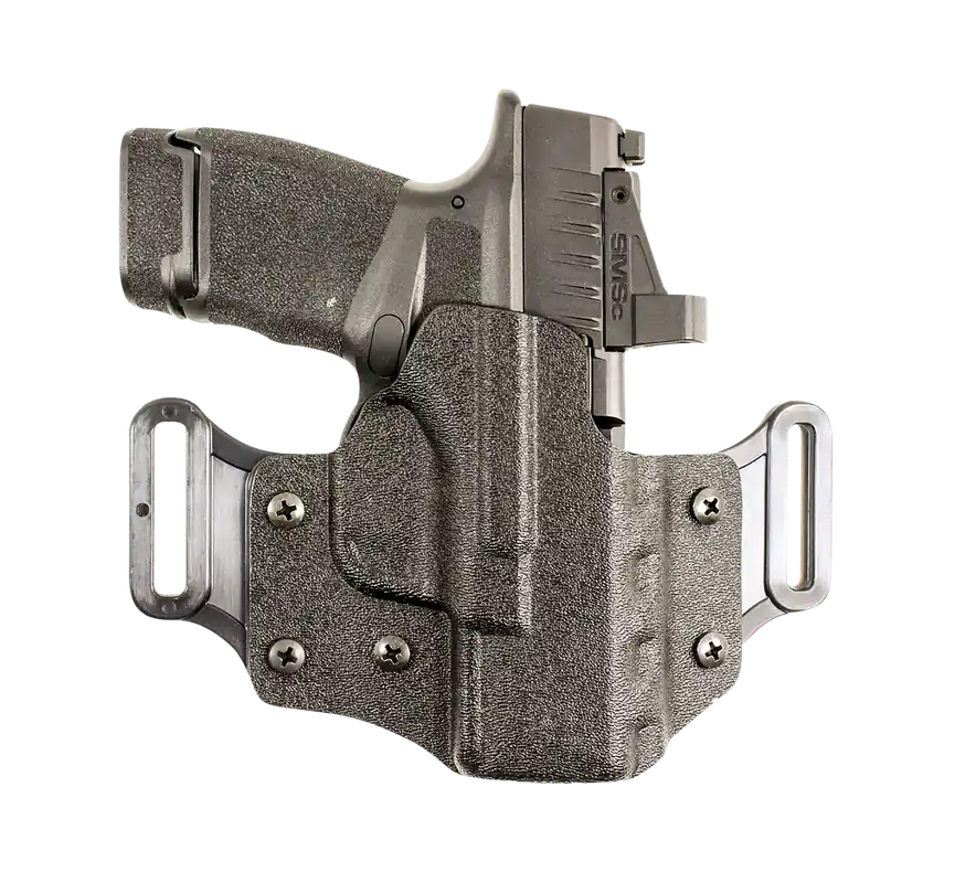 DeSantis Gunhide Veiled Partner OWB Black Kydex Belt Slide for Springfield Echelon - Right Handed