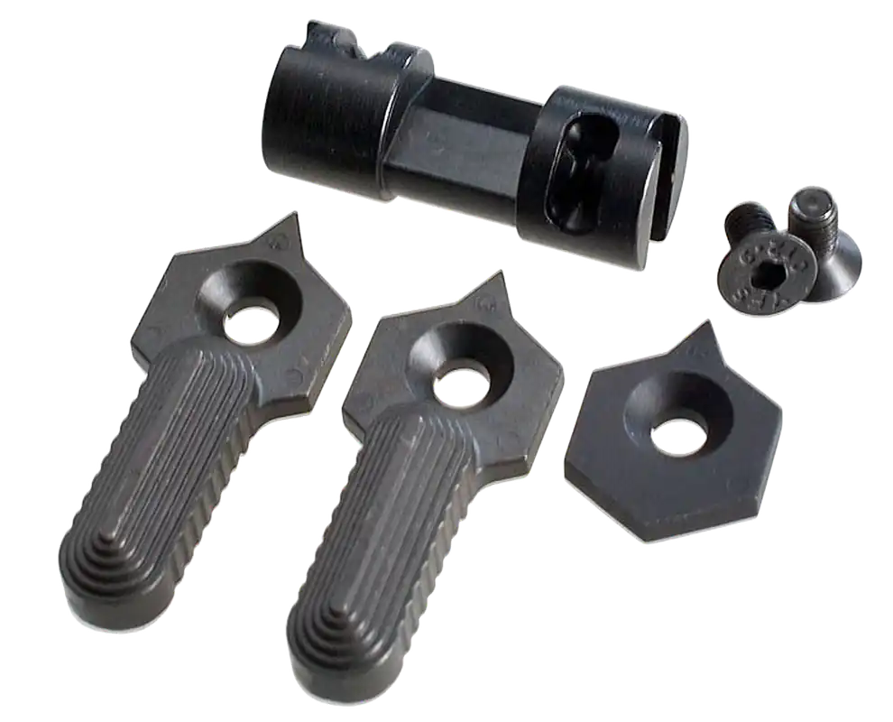 ARHS6090 Hex 3 In 1 Ambidextrous Selector Switch for AR-Platform, Black Steel, 60/90 Degree