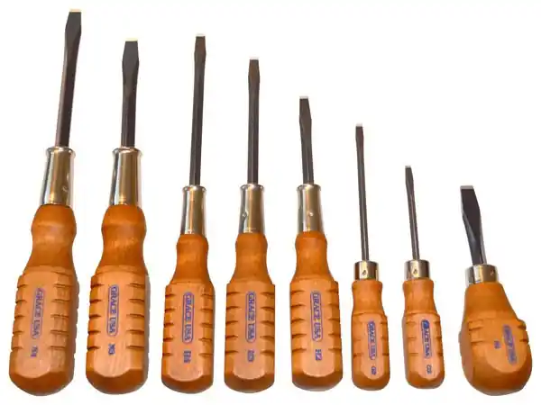 8-Piece Grace USA Screwdriver Set - Original Gun Care Collection
