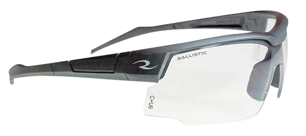 Radians SB0110CS SkyBow Shooting Glasses with Clear Lens and Black Frame