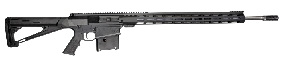 Great Lakes Firearms GL10LA270SSBLK AR-10 .270 Win Rifle with 24" Barrel and M-Lok Handguard